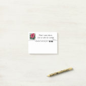 フローラゾンハイビスカスデリケートエンピクセルアート ポストイット (デスク上)