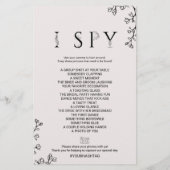 フローラタイポグラフィゲストゲームを検索 チラシ (裏面)