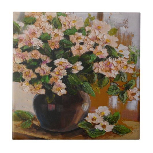 フローラタイルデザイン タイル (正面)