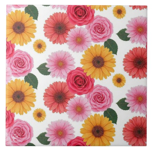 フローラタイル タイル (正面)