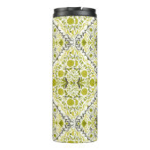 フローラタイル，緑 タンブラー (裏面)