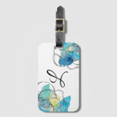 フローラタグ ラゲッジタグ (正面縦)