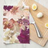 フローラタトゥー キッチンタオル (四つ折り)