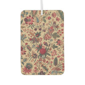 フローラタペストリー針仕事フラワーアート カーエアーフレッシュナー (正面)