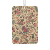 フローラタペストリー針仕事フラワーアート カーエアーフレッシュナー (裏面)