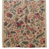 フローラタペストリー針仕事フラワーアート シャワーカーテン (正面)