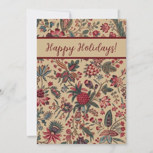 フローラタペストリー針仕事フラワーアート シーズンカード (正面)