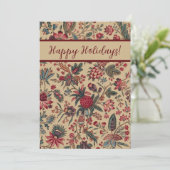 フローラタペストリー針仕事フラワーアート シーズンカード (スタンド正面)