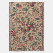 フローラタペストリー針仕事フラワーアート スローブランケット (正面縦)