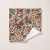 フローラタペストリー針仕事フラワーアート バスタオルセット (ウォッシュタオル)