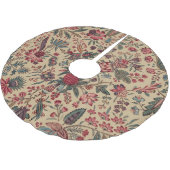 フローラタペストリー針仕事フラワーアート ブラッシュドポリエステルツリースカート (アングル)