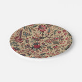 フローラタペストリー針仕事フラワーアート ペーパープレート (アングル)