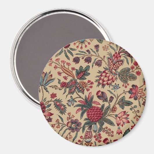 フローラタペストリー針仕事フラワーアート マグネット (正面/裏面)