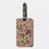 フローラタペストリー針仕事フラワーアート ラゲッジタグ (裏面縦)