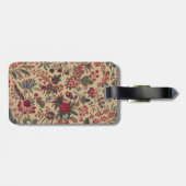 フローラタペストリー針仕事フラワーアート ラゲッジタグ (裏面横)