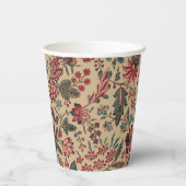 フローラタペストリー針仕事フラワーアート 紙コップ (裏面)