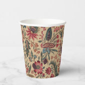 フローラタペストリー針仕事フラワーアート 紙コップ (右)