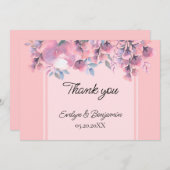 フローラダスティバラ結婚ズ サンキューカード (正面/裏面)