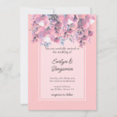 フローラダスティバラ結婚ズ 招待状 (正面)