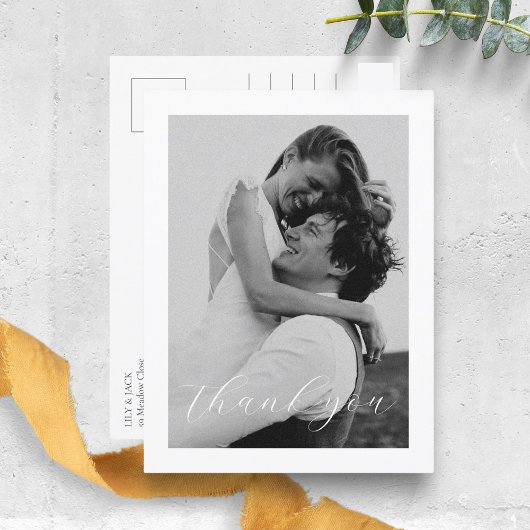 フローラダスティブルーアジサイ結婚ズサンキュー ポストカード