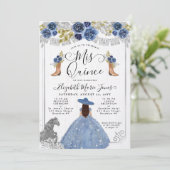 フローラダスティブルーシルバーホースチャラキンセアニェラ 招待状 (スタンド正面)