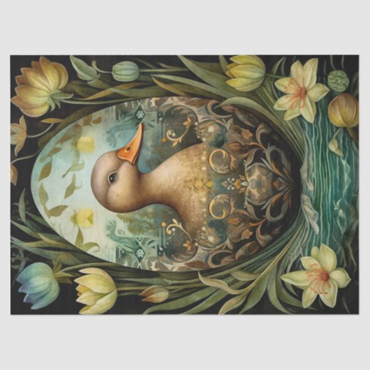 フローラダックイースター 薄葉紙 (正面)