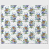 フローラダックシュントinライラック ラッピングペーパー (フラット)