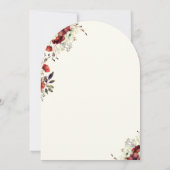 フローラダブル卒業パーティツイン卒業 招待状 (裏面)