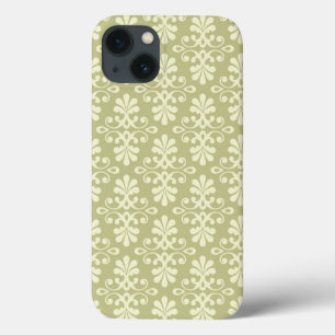 フローラダマスク壁紙 iPhone 13ケース