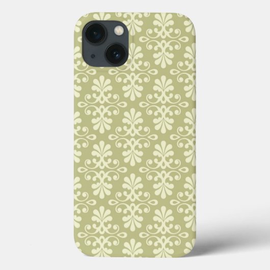フローラダマスク壁紙 Case-Mate iPhoneケース (裏面)