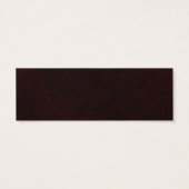 フローラダークレッドフローラゴシック結婚式の引き出物ラベル (裏面)