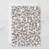 フローラチエタプリントフーレバーワイルド4th誕生日 招待状 (裏面)