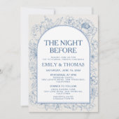 フローラチノイスリーリハーサルディナー招待状 招待状 (正面)