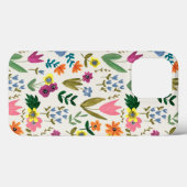 フローラチューリップ全周プリント Case-Mate iPhoneケース (裏面 (横))