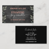 フローラチョウカスタムビジネス 名刺 (正面/裏面)