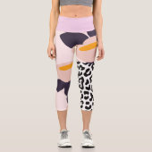 フローラチータクロップレギンス カプリレギンス (正面)