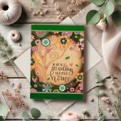 フローラツリー歩くお互いのホーム引用文 カード