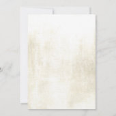 フローラツリー素朴婚約パーティ 招待状 (裏面)