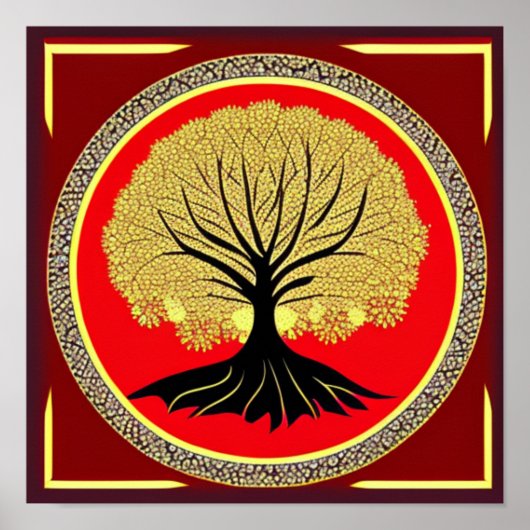 フローラツリー・オブ・ライフ・ポスター ポスター (正面)