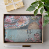 フローラティータイムパステルフラワーズデクページ 薄葉紙 (ギフト)