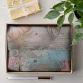 フローラティータイムパステルフラワーズデクページ 薄葉紙 (ギフト)