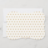 フローラティーパーティーベビーシャワー招待状 招待状 (裏面)