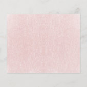 フローラティーポットブライダルシャワーティーパーティーレシピカード (裏面)