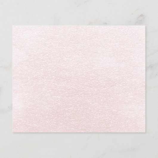 フローラティーポットブライダルシャワーティーパーティーレシピカード (裏面)