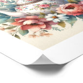 フローラティーポット4 ポスター (角)