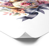 フローラティーポット8 ポスター (角)