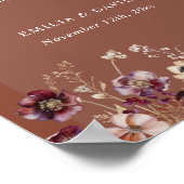 フローラテラコッタアー結婚チズウェルカム ポスター (角)