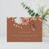 フローラテラコッタバチェロレッテ週末の招待 招待状 (スタンド正面)