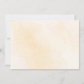 フローラテラコッタボホブライダルシャワー写真 招待状 (裏面)