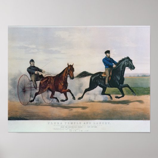 フローラテンプルとランセット ポスター (正面)